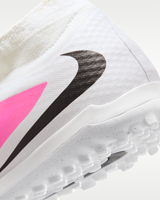 Nike Phantom 6 High Academy Turf Football Shoes. Nike SG